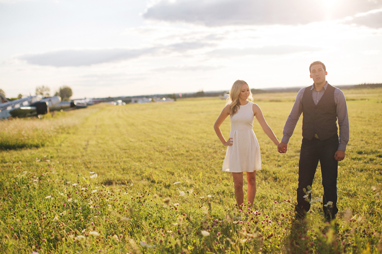 romantic engagement photos