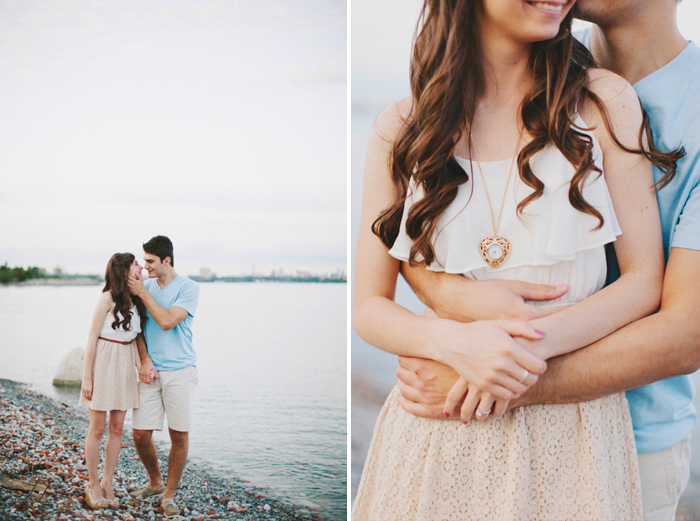 toronto beach engagement pictures