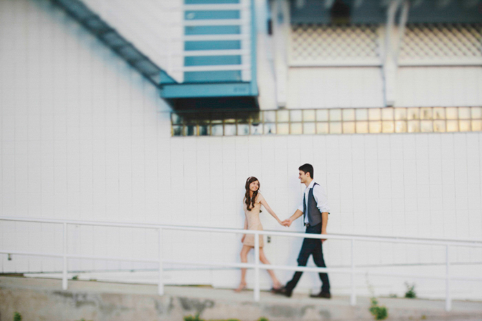 toronto downtown engagement pictures