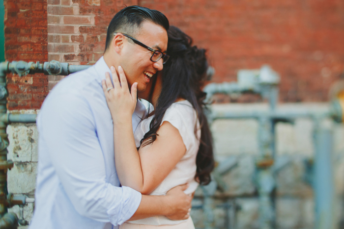 toronto engagement photos downtown distillery district-64