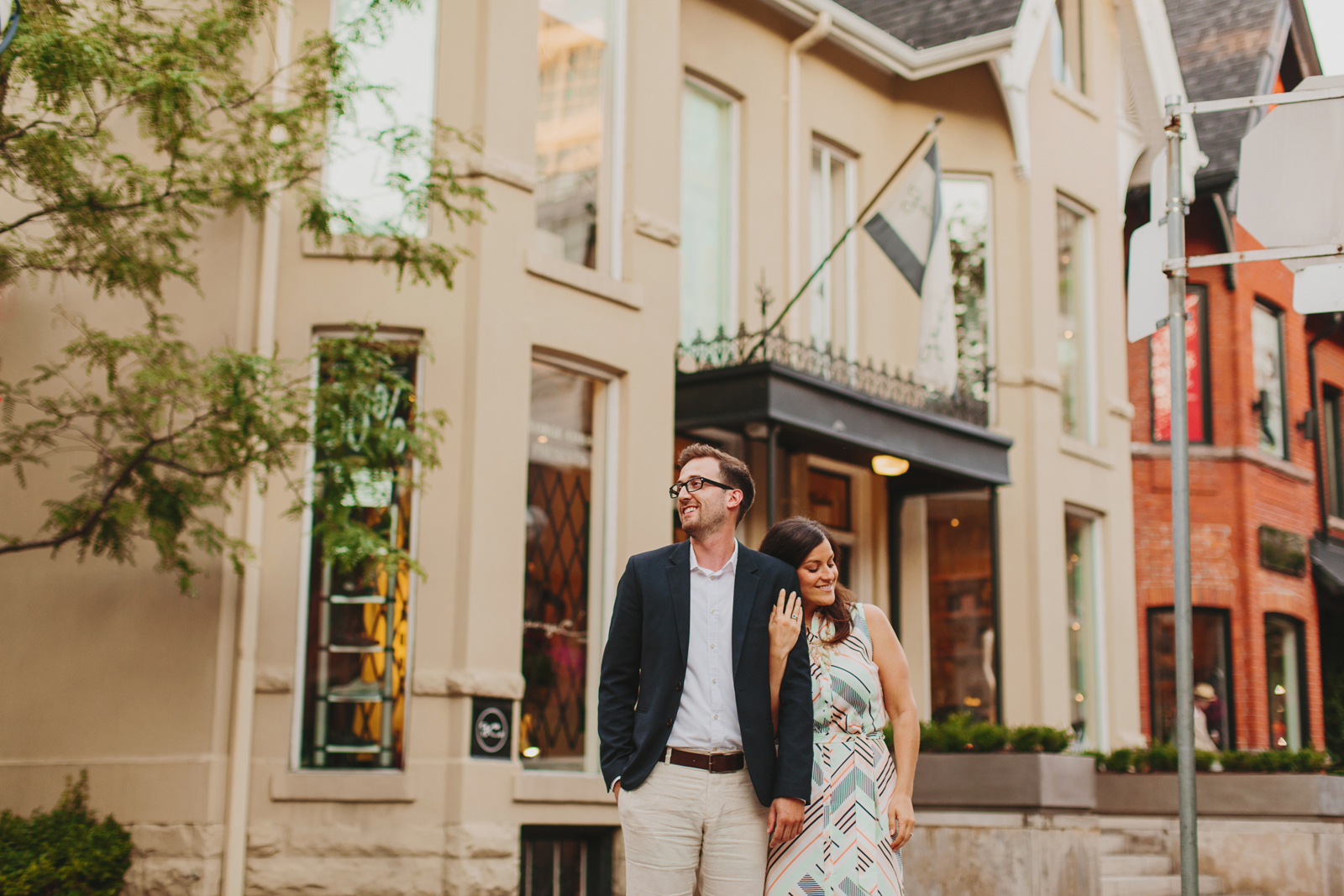 yorkville engagement pictures