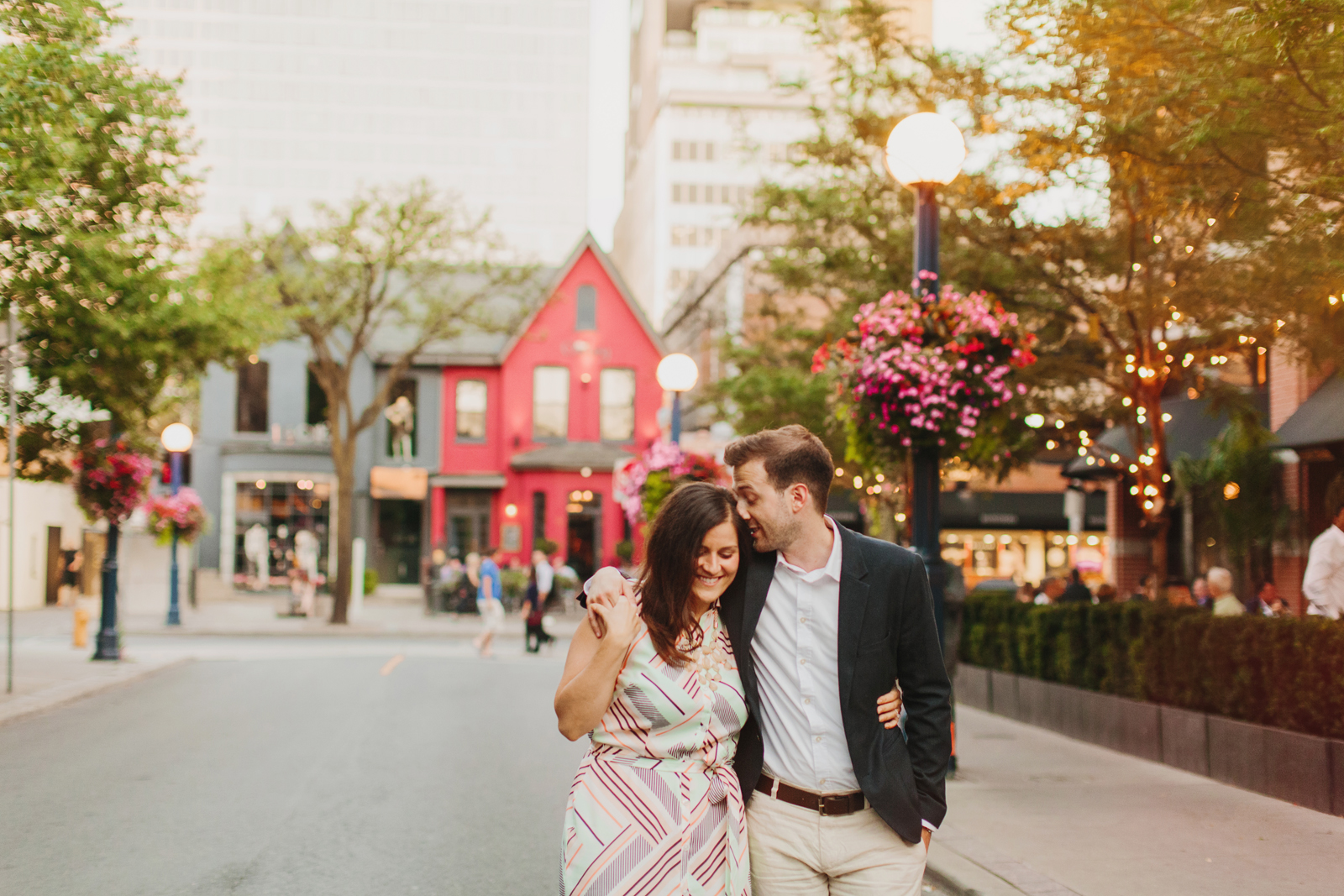 yorkville engagement session